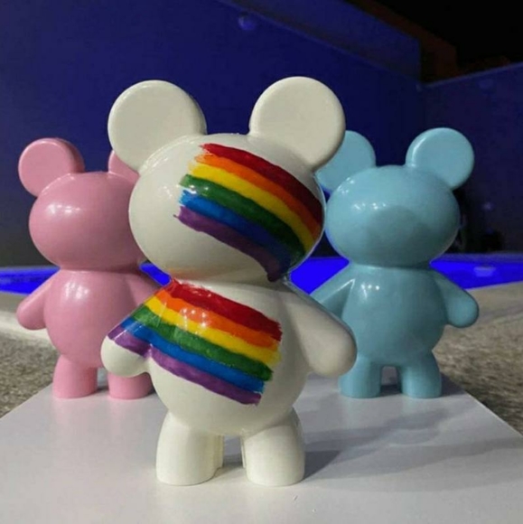 3D "Breakable" 7" Teddy Bear Mold - Picture 6 of 10